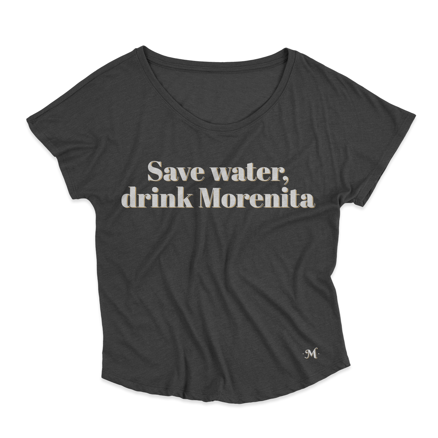 Playera Save Water, Drink Morenita