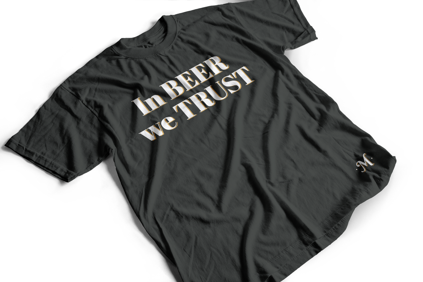 Playera In Beer We Trust